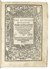 ITALY THOMAS, WILLIAM. The Historye of Italye. 1561